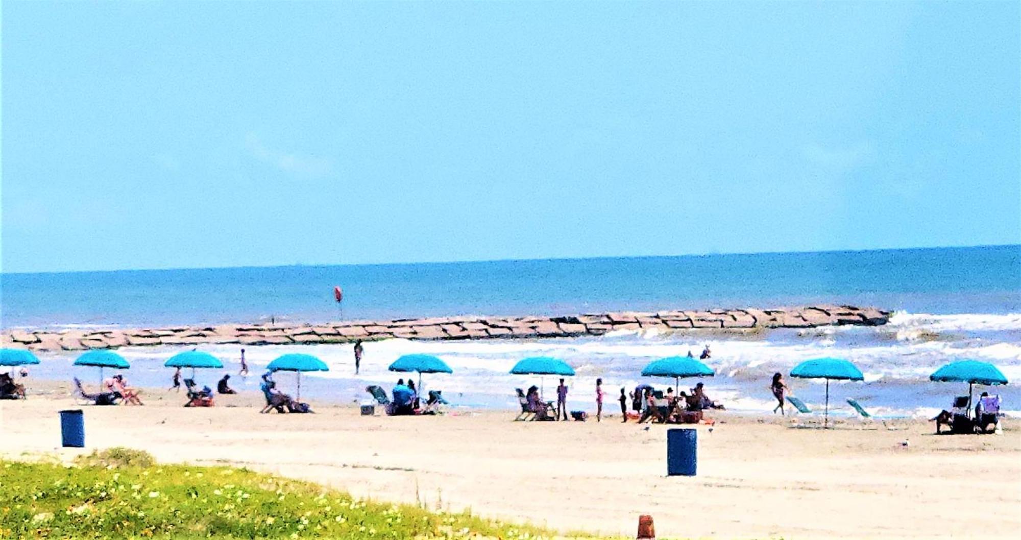 Casaazul-2605B-Pleasure Pier & Beach A Block Away- 3Bed 2Bath 7 Beds- 7 Minutes To Cruise Terminal 加尔维斯敦 外观 照片
